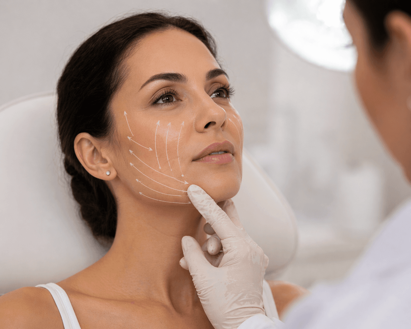 Planning combined thread and filler treatments